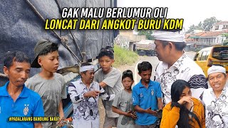 GAK MALU BERLUMUR OLI-4NAK KLS 2 SMP BANTU BAPAKNYA PERBAIKI TRUK-TETEH LONCAT DARI ANGKOT BURU KDM