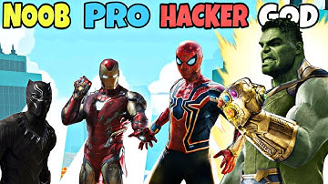 NOOB vs PRO vs HACKER vs GOD in Mutant Fighter (New Update)