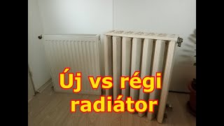 Radal radiátor vs acéllemez radiátor (K&amp;B)