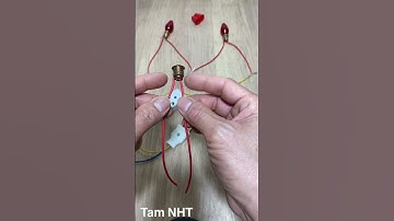 Instructions on how to connect 2 altar light bulbs in series #Tam NHT #Shorts #connection #9 tech...