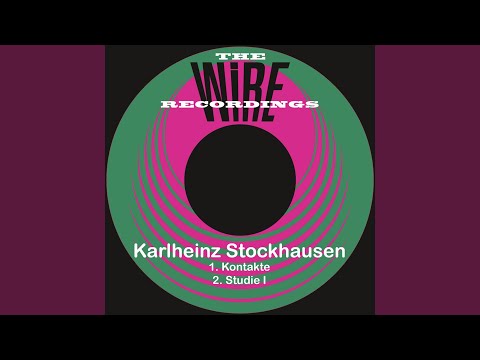 Karlheinz Stockhausen – Elektronische Musik / Studie I / Studie II
