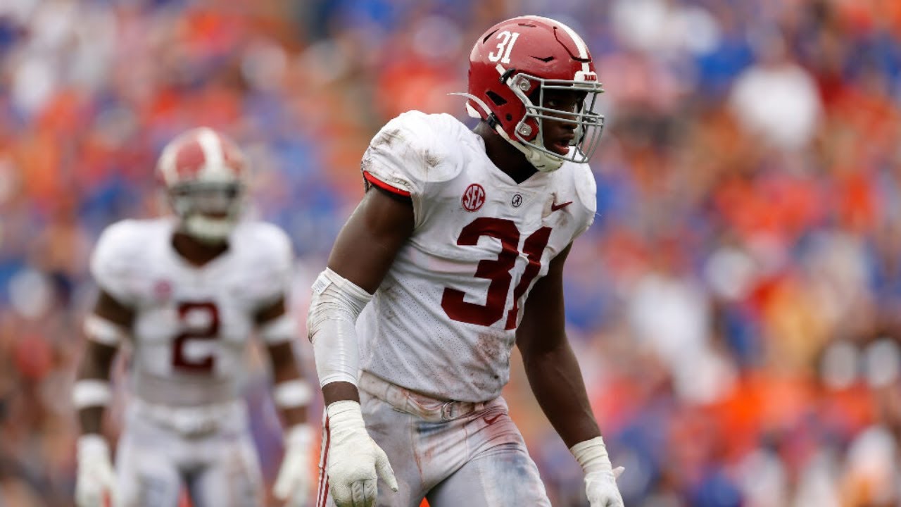 Will Anderson Jr. Alabama Crimson Tide Linebacker 2021 Sophomore