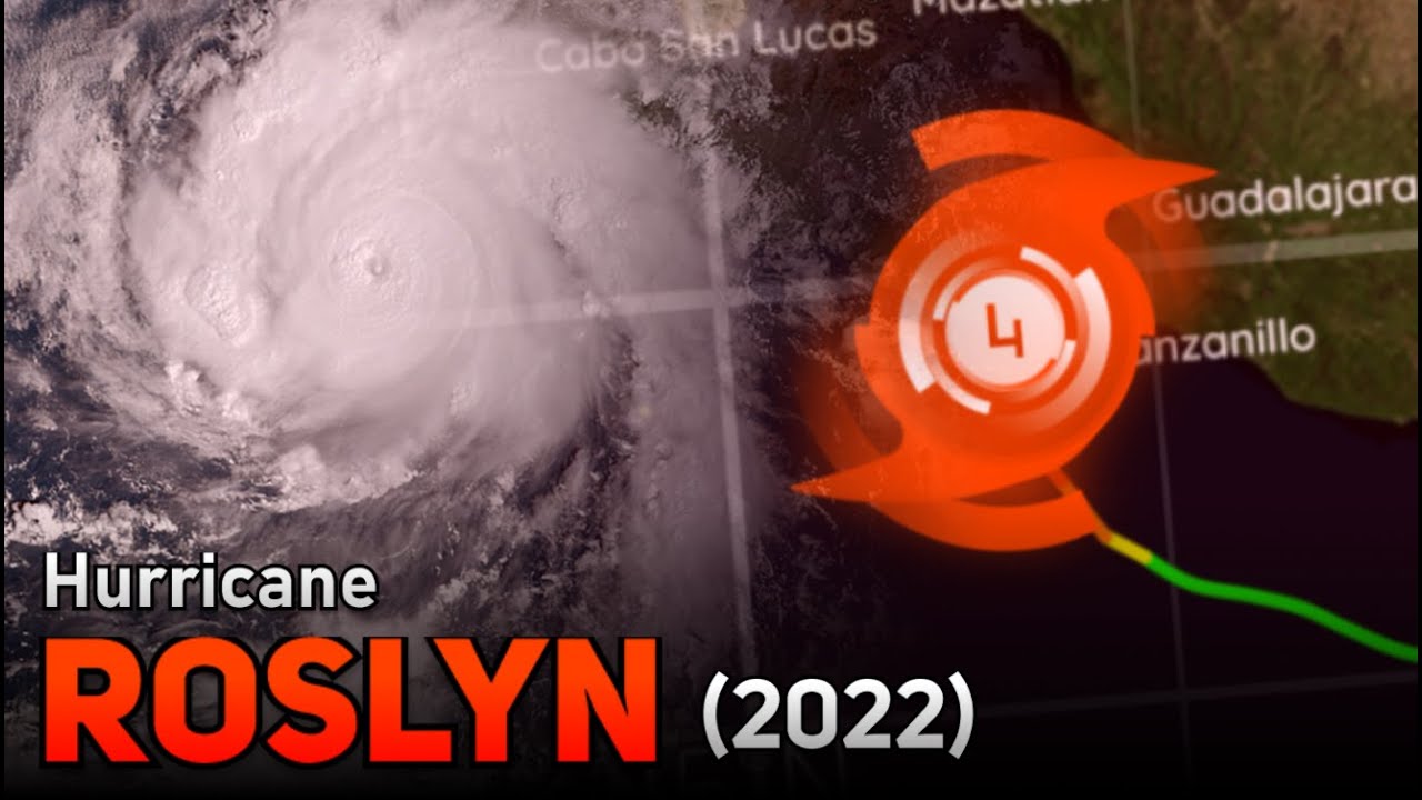 Track of Hurricane Roslyn YouTube