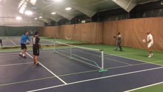 James LaBrosse, Matt Saccone, Rudy Meredith, Matt Rowe - Pickleball January 2017