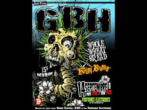 Punk music video thumbnail preview for GBH - Tipuki Thunder