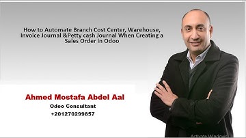 How to Automate Cost Center, Warehouse, Invoice Journal &Petty cash When Creating a Sales Order
