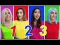 "Counting to 10" in Four MORE Languages! Kids Learn to Count - Numbers Song