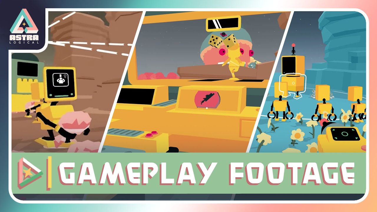 Rebots - Gameplay Footage | Resource Management Automation Game