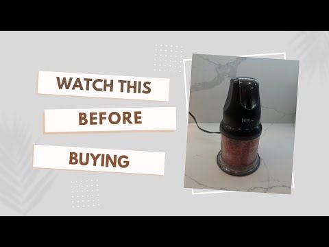Ninja Mini Food Chopper Test Ninja