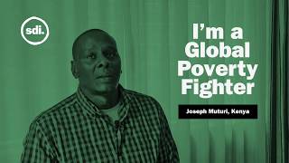 Joseph Muturi, #GlobalPovertyFighter - Nairobi, Kenya