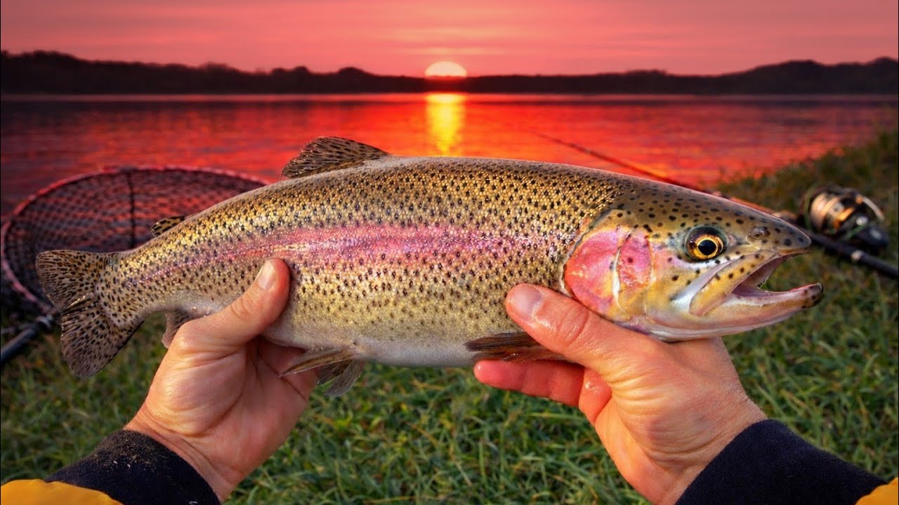 PRIMA PARTIDA LA PASTRAV PE 2024 LA SPINNING AM PRINS MULT #fishhacker #pastrav #trout #pescuit