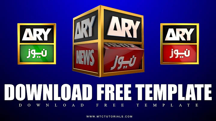 After Effects Tutorial: Make Your Own 3D Realistic News logo