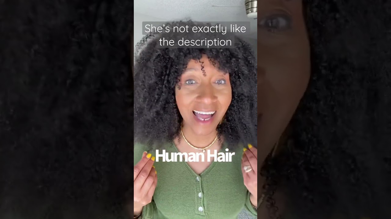 Walnut Afro Kinky Curly Human Hair Wig from 