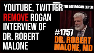 ⁣YouTube, Twitter Delete Joe Rogan Interview With Dr. Robert Malone