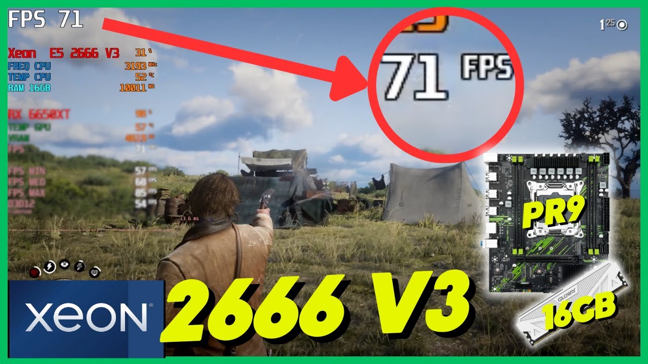 XEON 2666 v3 O KIT DE 400 REIAS! | DESEMPENHO DE RYZEN? - YouTube