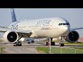 Air France Boeing 777-300ER SkyTeam Livery Close-up Departure from Toronto Pearson
