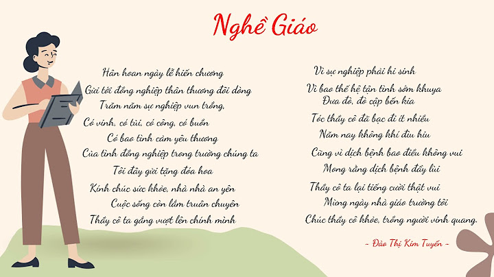 Những bài thơ bài văn hay về ngày 20 11 năm 2024