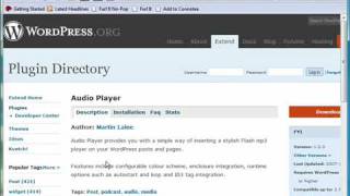 Installing a Wordpress Plug-In