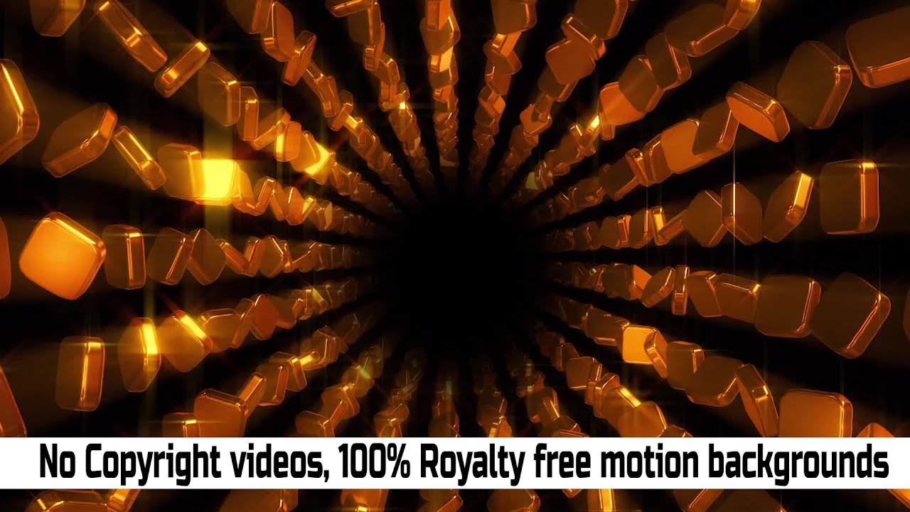 GOLD ROUNDED SQUARE UHD 4K || FREE MOTION 4K BACKGROUNDS 2023 - YouTube