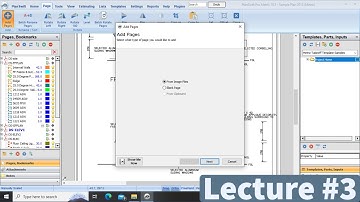 How to Add page in Planswift 10 || Add blank page||  Planswift Lecture #3