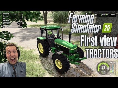 FS25 First Look: All New Tractors and In-Game Machinery Revealed!