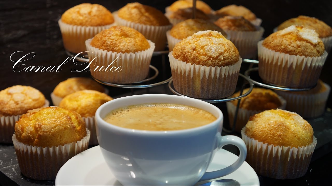 MAGDALENAS DE CALABAZA MUY FÁCILES