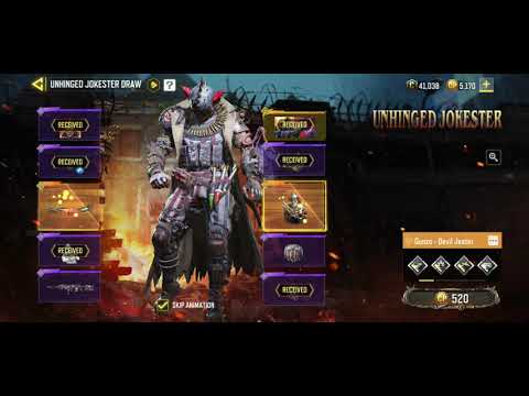 UNHINGED JOKESTER DRAW | Legendary GUNZO | Thumper Surprise Party | COD Mobile | CODM