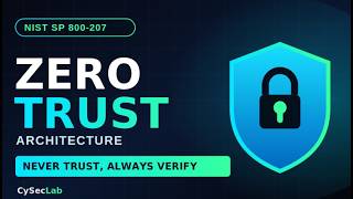 Zero Trust Architecture