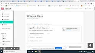Freckle   Teacher Log in and Class Management