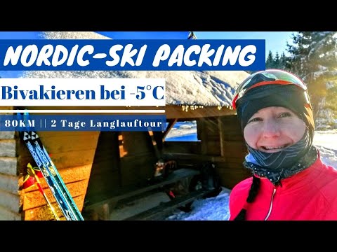 2 tägige Langlauftour mit bivakieren in Schutzhütte bei -5°C