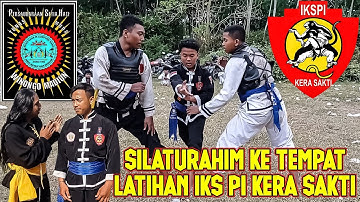 (vlog) iks pi kera sakti (lumajang) diterima baik!! PSHW-TM silaturahim ke tempat latihan iks