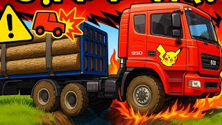 Mudrunner pc game on android impossible gameplay😱😱