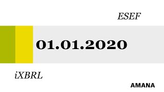 Esef Und Ixbrl Softwarelösung De - Amana Xbrl Tagger