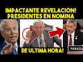 IMPACTANTE REVELACIÓN! ESCANDALO MUNDIAL EXHIBE A PRESIDENTES. OBRADOR ATENTO. TOTALMENTE INESPERADO