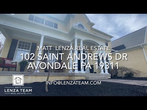 102 Saint Andrews Dr, Avondale, PA home video tour