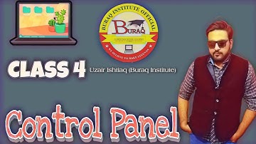 Control Panel Detail - Basics Conputer Training for beginers | Class 4 | Urdu/Hindi