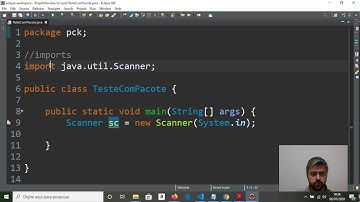 Aula 13 - Pacotes e Imports em Java