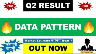 Celebrity Data Patterns Q2 Results 2026 | Data Patterns Results Today | Data Patterns Share News  Profile