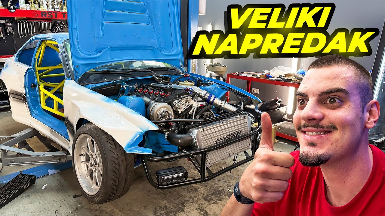 Novi Auspuh i Prednji Kraj za Drift Masters E36!!!