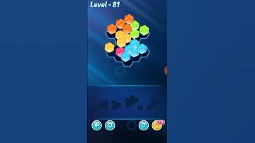 Block Hexa Puzzle Rainbow C Level 81 Walkthrough