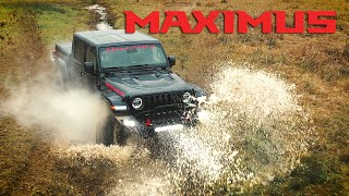 Mudding in a Hellcat-Swapped Jeep Gladiator! | MAXIMUS 1000 by Hennessey