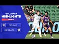 Perth glory v adelaide united  highlights  isuzu ute aleague 202324  round 23