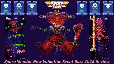 👾 Galaxy Attack Space Shooter 👾  New Valentine Event  🎮 Valentine New Boss 🎮 🚀 By Apache Gamers