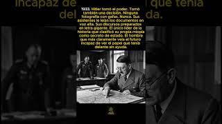 Hitler clasificó su propia miopía como secreto de estado y prohibió fotografiarle con gafas