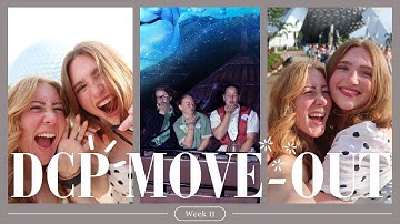 DCP Vlog Week 11 ✨ | My Last Week Living the Disney College Program + Move Out!