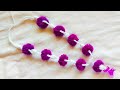 Crochet wool garland/ganesh garland/mala for ganpati god/garland for god