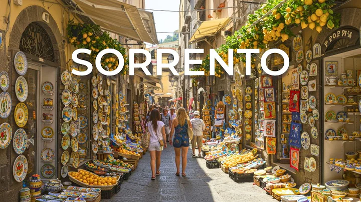 Walking in Sorrento, Italy 🇮🇹 | Most Beautiful Town on the Amalfi Coast [4K UHD]
