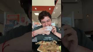 Provando Burrito de Sushi 🍣 #shorts #food