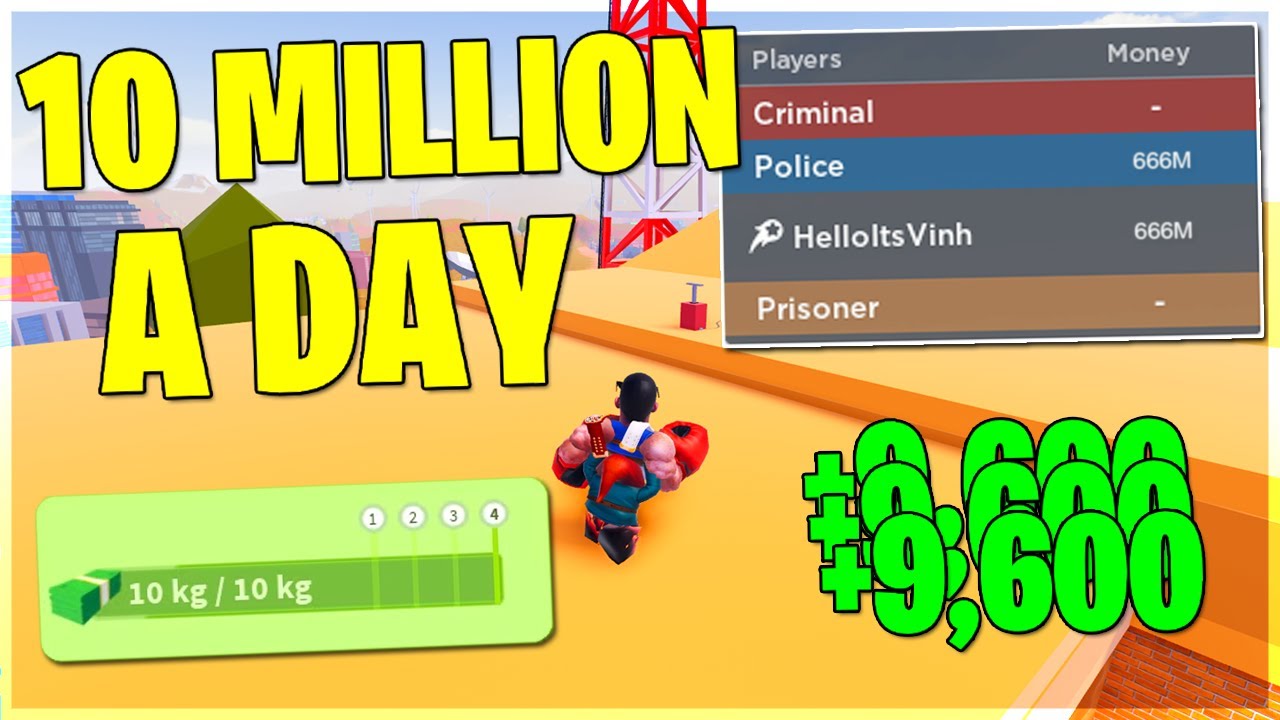 Fastest Insane Way To Get Money In Roblox Jailbreak 10 Million A Day Roblox Youtube - jailbreak roblox how to get money fast