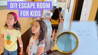 DIY ESCAPE ROOM FOR KIDS Tell a Friend